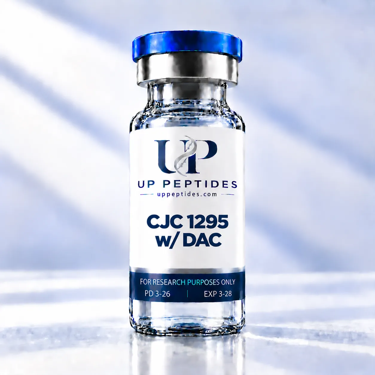 CJC 1295 Peptide Vial Mockup
