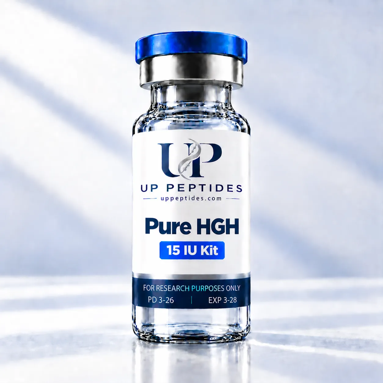 Pure HGH Research Vial Product Shot